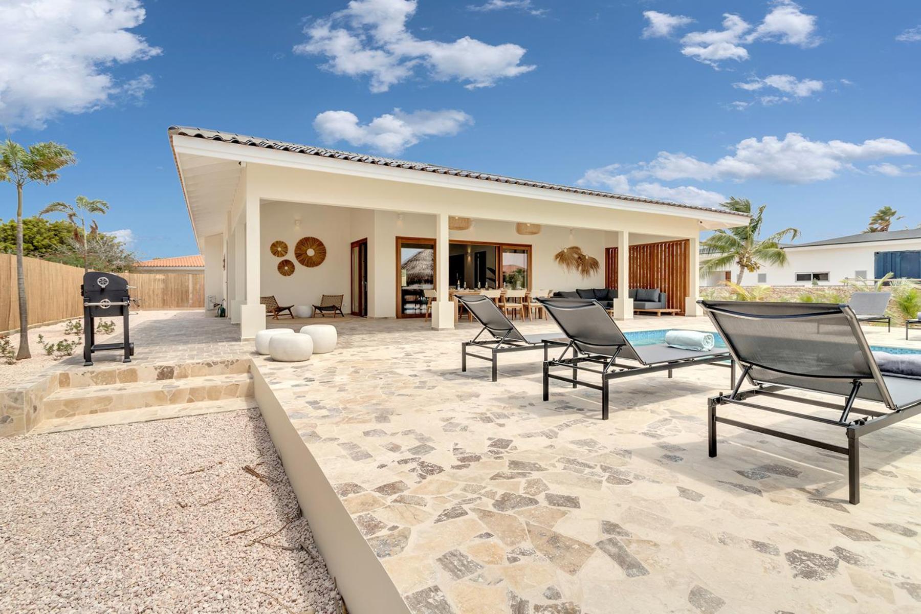 Casa Madera With Large Garden And Private Pool Villa Kralendijk  Exterior photo