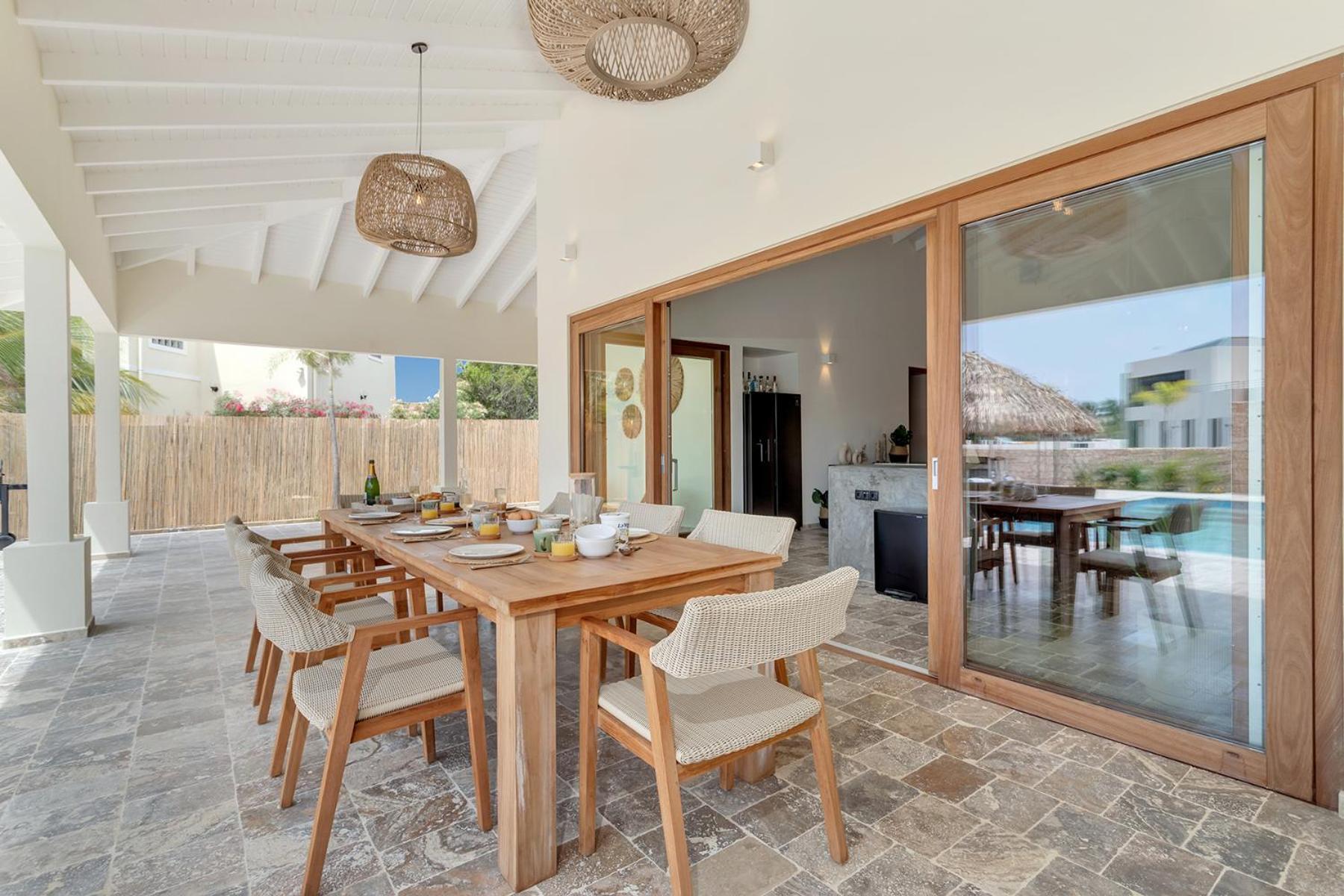 Casa Madera With Large Garden And Private Pool Villa Kralendijk  Exterior photo